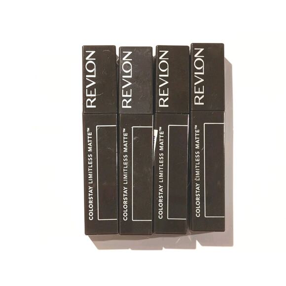Revlon Colorstay Limitless Matte Lipstick Extra Shot Lot Of 4 - Picture 2 of 9